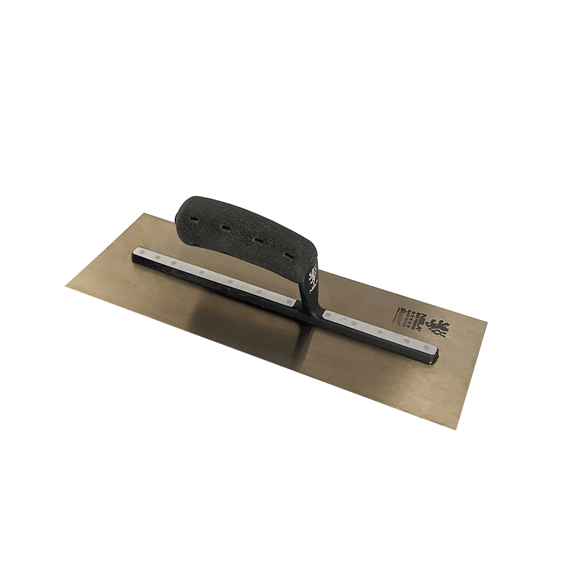 NELA Black Edition Elite Premium Finishing Trowel, 5in. x 14in., Cork Handle, Model# NELBLKEL14